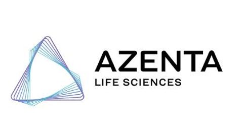A logo for the brand Azenta Life Sciences