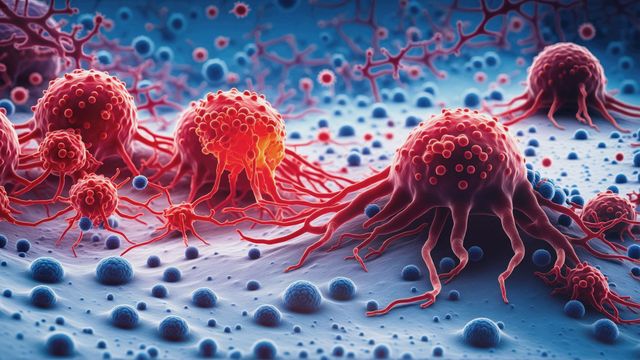 Cancer cells form protrusions that enable them to enter and hide within bone marrow.