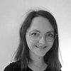A greyscale headshot of Magdalena Renner