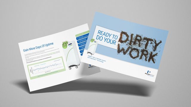 PerkinElmer guide cover promoting the QSight 500 LC/MS/MS system with StayClean technology. 