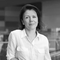 A greyscale headshot of Dr. Samra Turajlic.