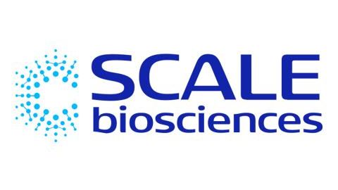 A logo for the brand Scale Biosciences